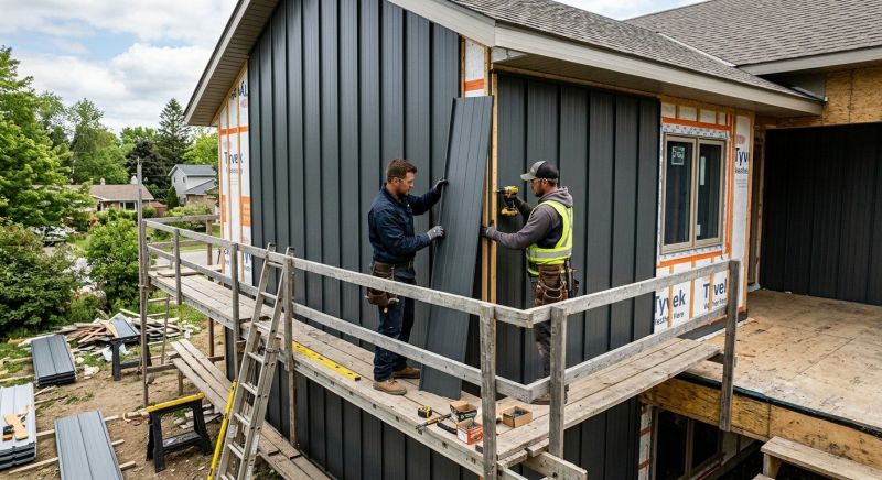 Aluminium Siding Installation in Huntington, VT