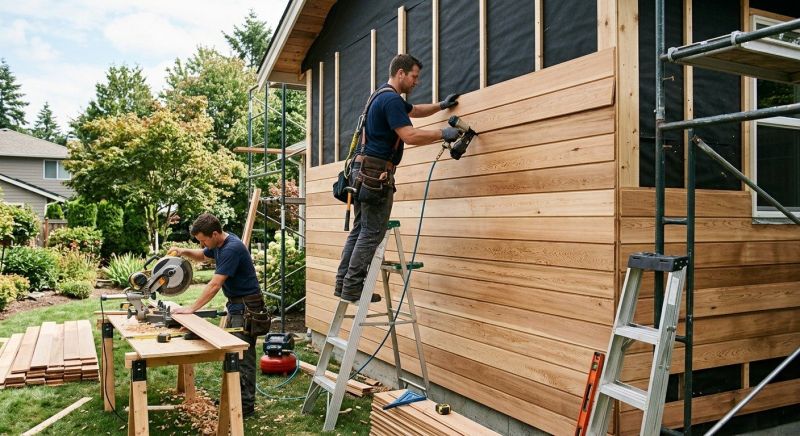 Barn Siding Installation in Willsboro, NY