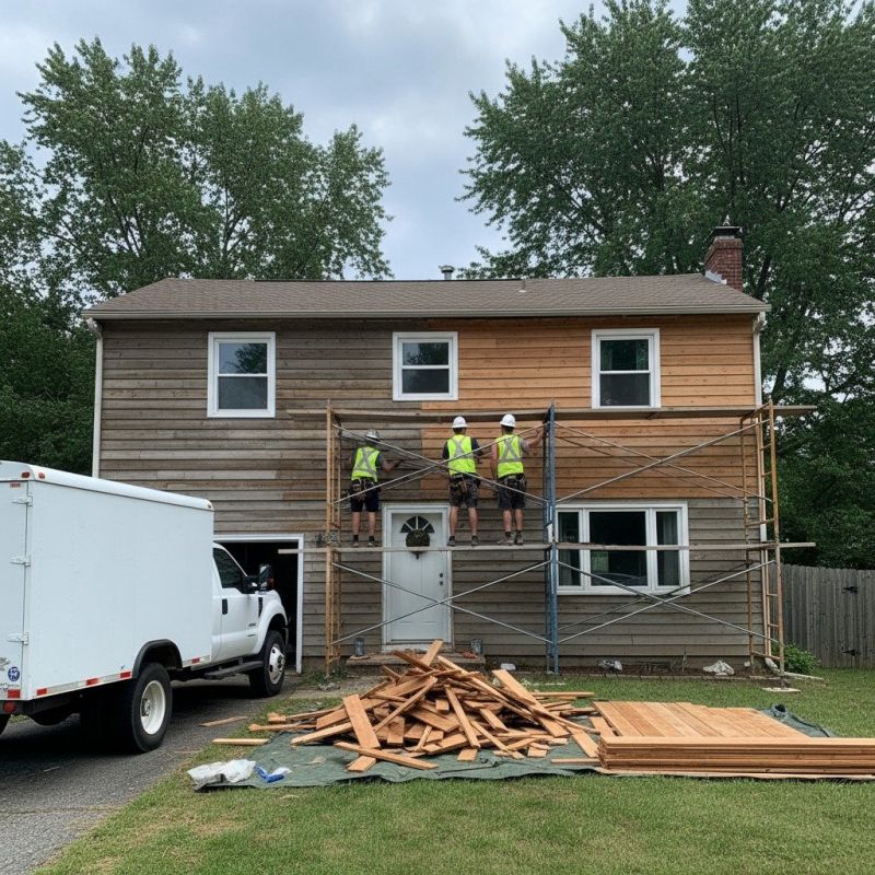 Barn Siding Replacement in Bristol, VT