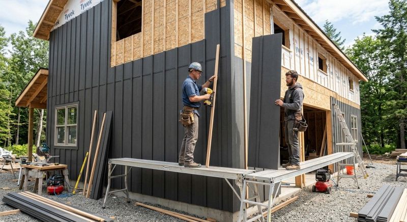 Batten Siding Installation in Cambridge, VT
