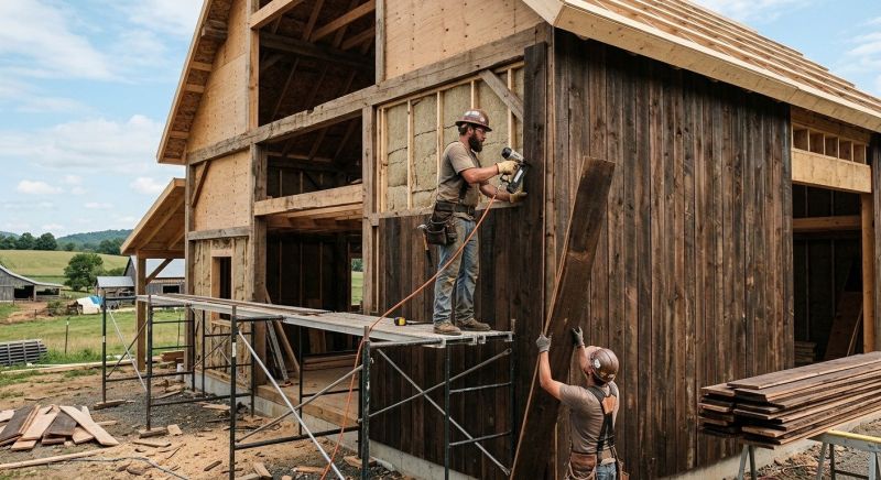 Batten Siding Installation in Franklin County, VT