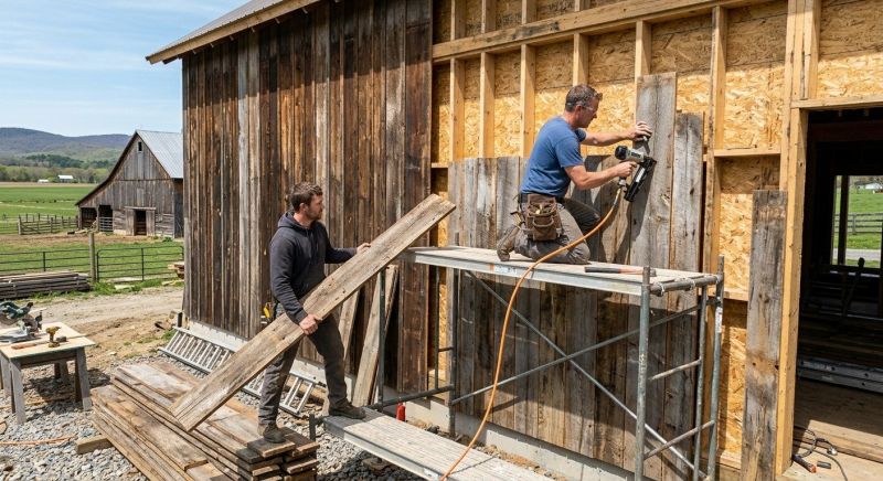 Batten Siding Installation in Burlington, VT