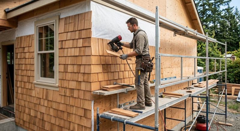 Cedar Siding Installation in Burlington, VT