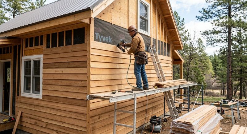 Cedar Siding Installation in Milton, VT