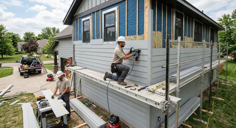 Cement Siding Installation in Chittenden County, VT