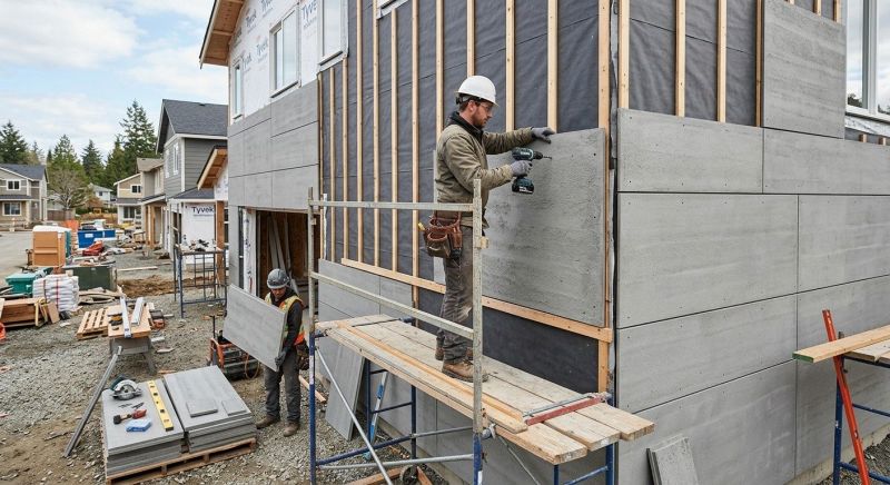Cement Siding Installation in Essex Junction, VT
