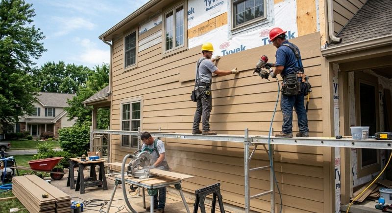Fiber Cement Installation in Huntington, VT