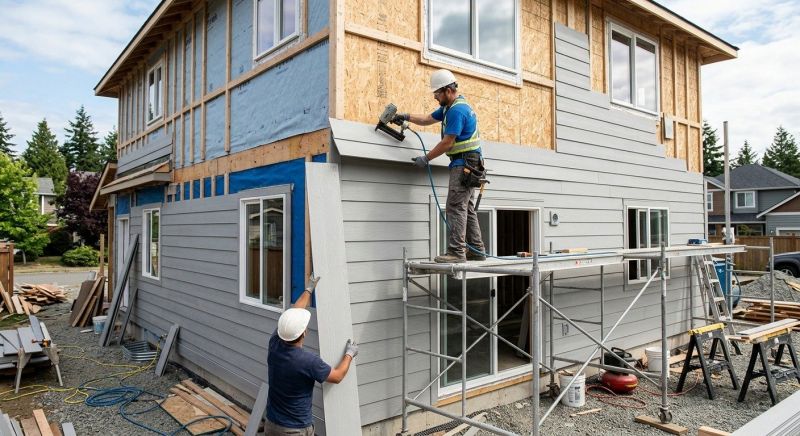 Fiber Cement Installation in Saint Albans, VT