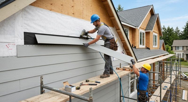Fiber Cement Installation in Waterbury, VT