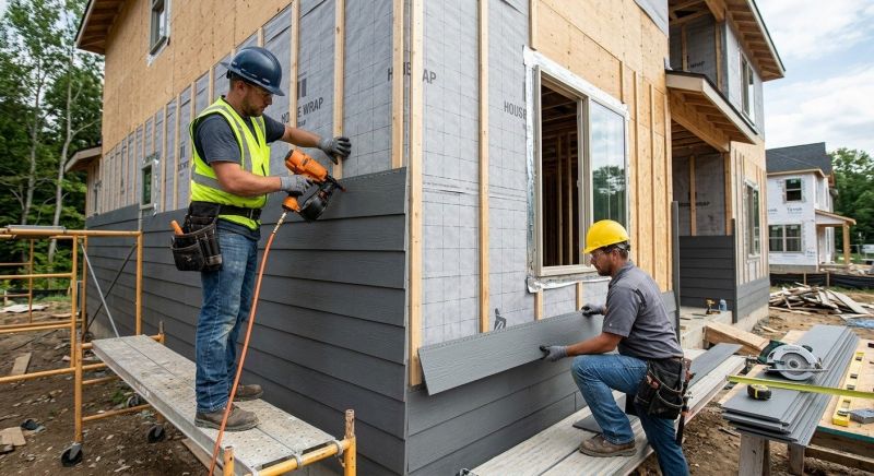 Fiber Siding Installation in Cambridge, VT