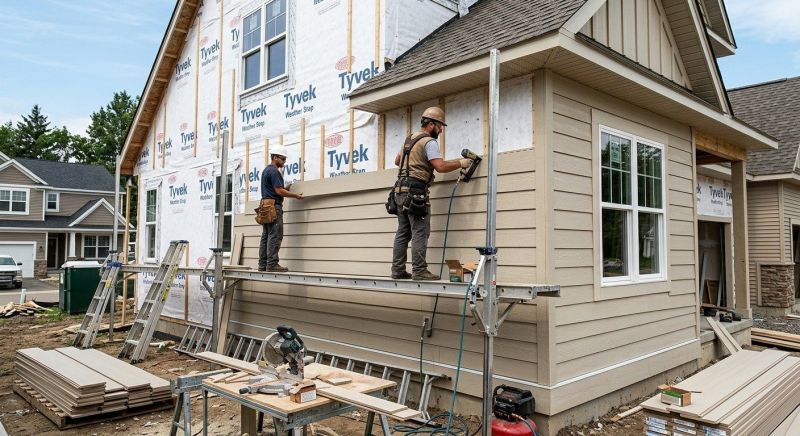 Fiber Siding Installation in Colchester, VT