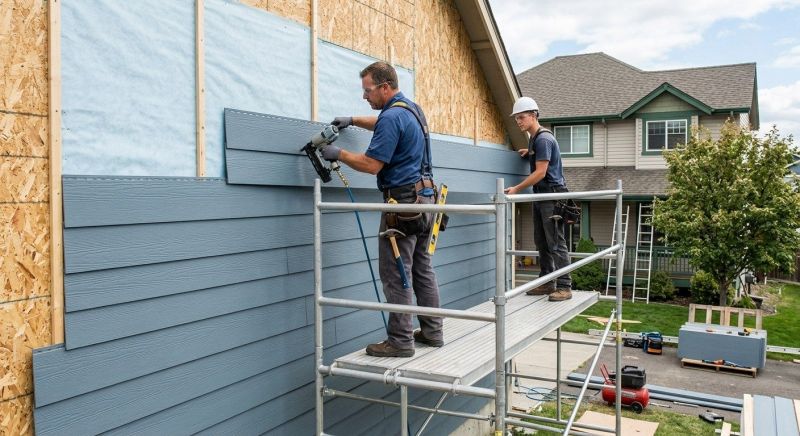 Fiber Siding Installation in Waterbury, VT