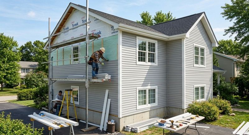 House Siding Installation in Colchester, VT