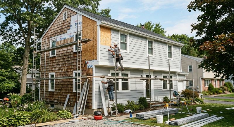 House Siding Installation in Colchester, VT