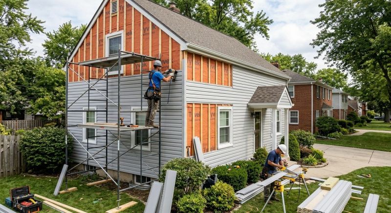 House Siding Installation in South Burlington, VT