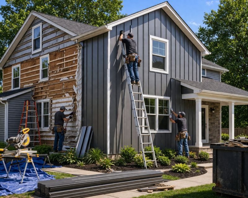 House Siding Installation in South Burlington, VT