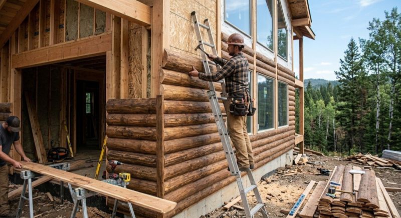 Log Siding Replacement in Burlington, VT