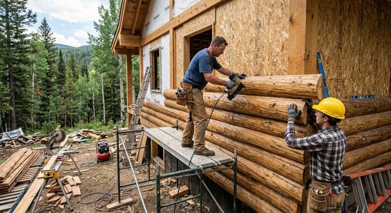 Log Siding Replacement in Burlington, VT