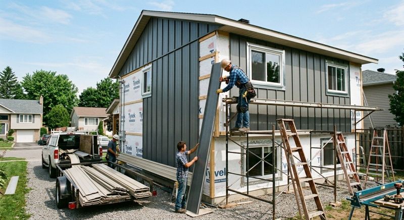 Metal Siding Installation in Franklin County, VT