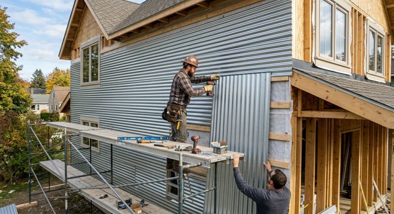 Tin Siding Installation in Burlington, VT