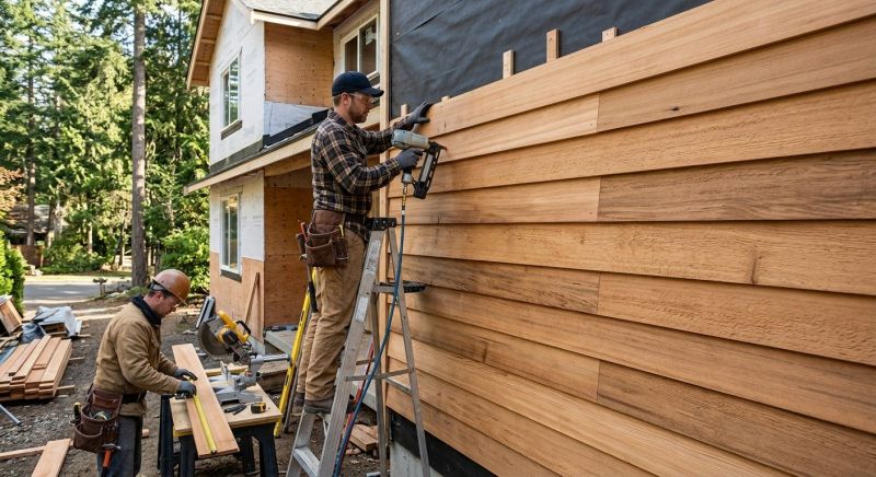 Wood Barn Siding Installation in Burlington, VT