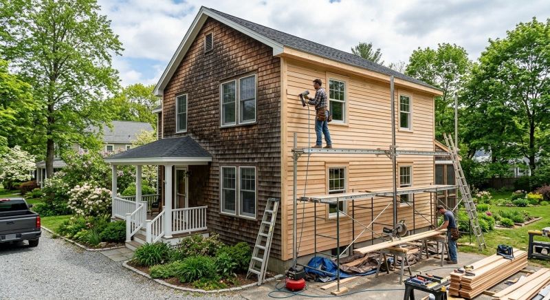 Wood Siding Installation in Chittenden County, VT