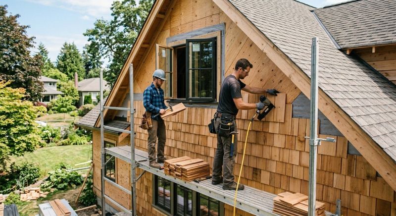 Wood Siding Installation in Waterbury, VT