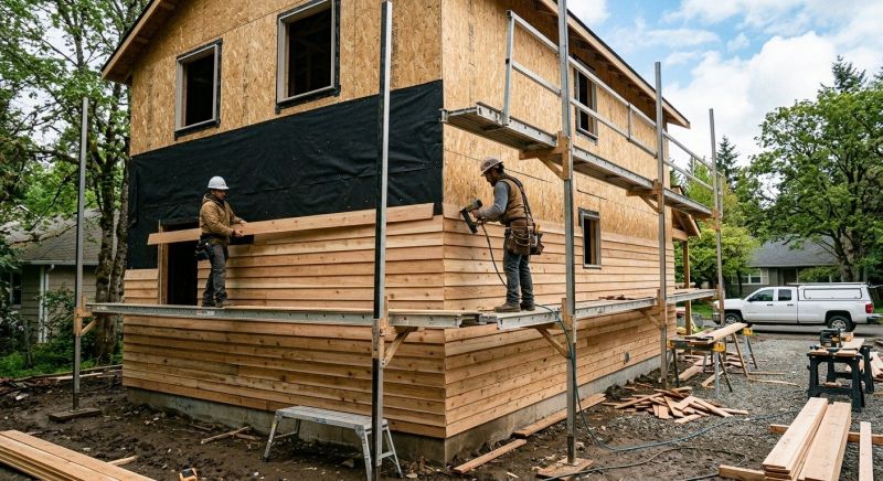 Wood Siding Replacement in Bristol, VT