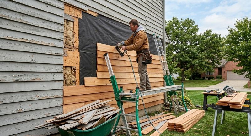 Wood Siding Replacement in Williston, VT