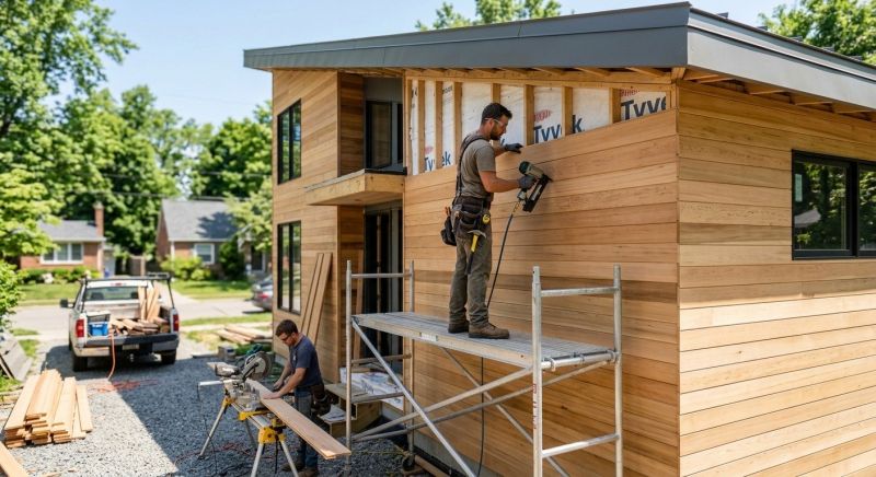 Wood Siding Service in Huntington, VT