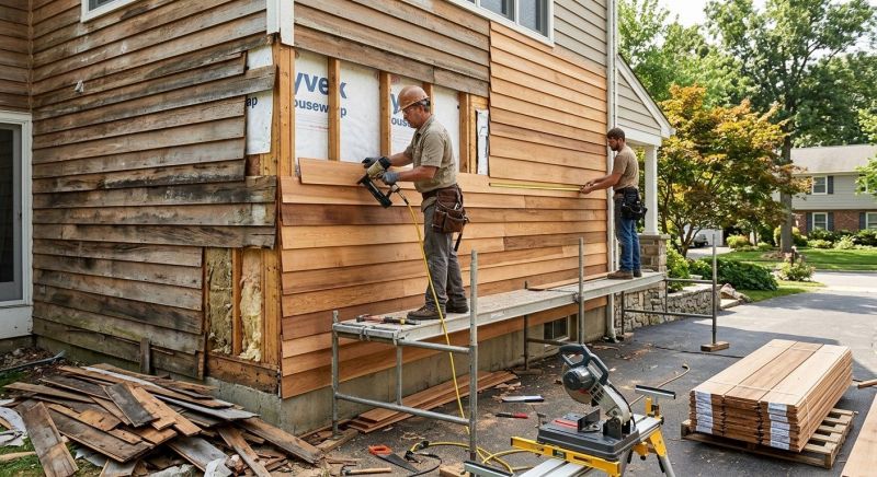 Wood Siding Service in Williston, VT